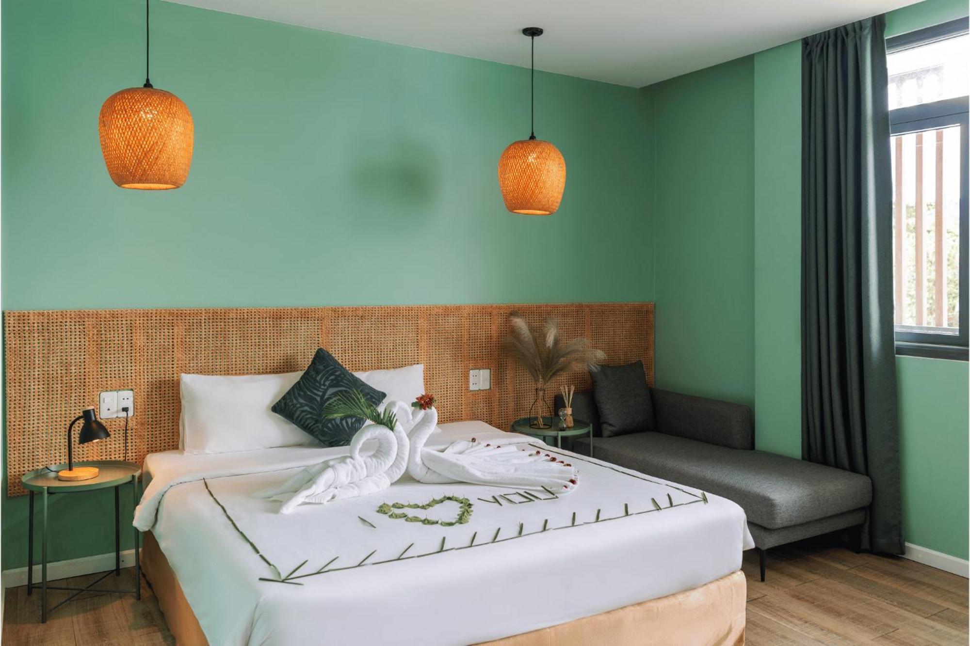 Leaf Hotel Duong Dong Exterior foto