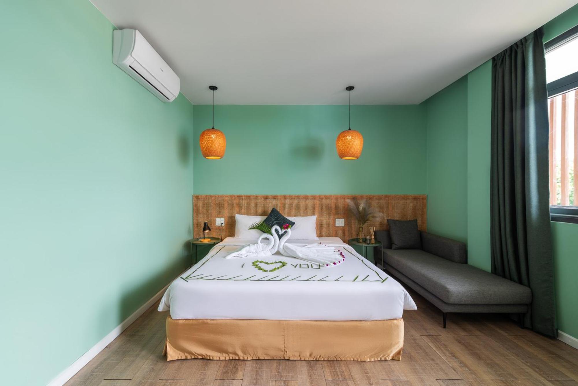 Leaf Hotel Duong Dong Exterior foto