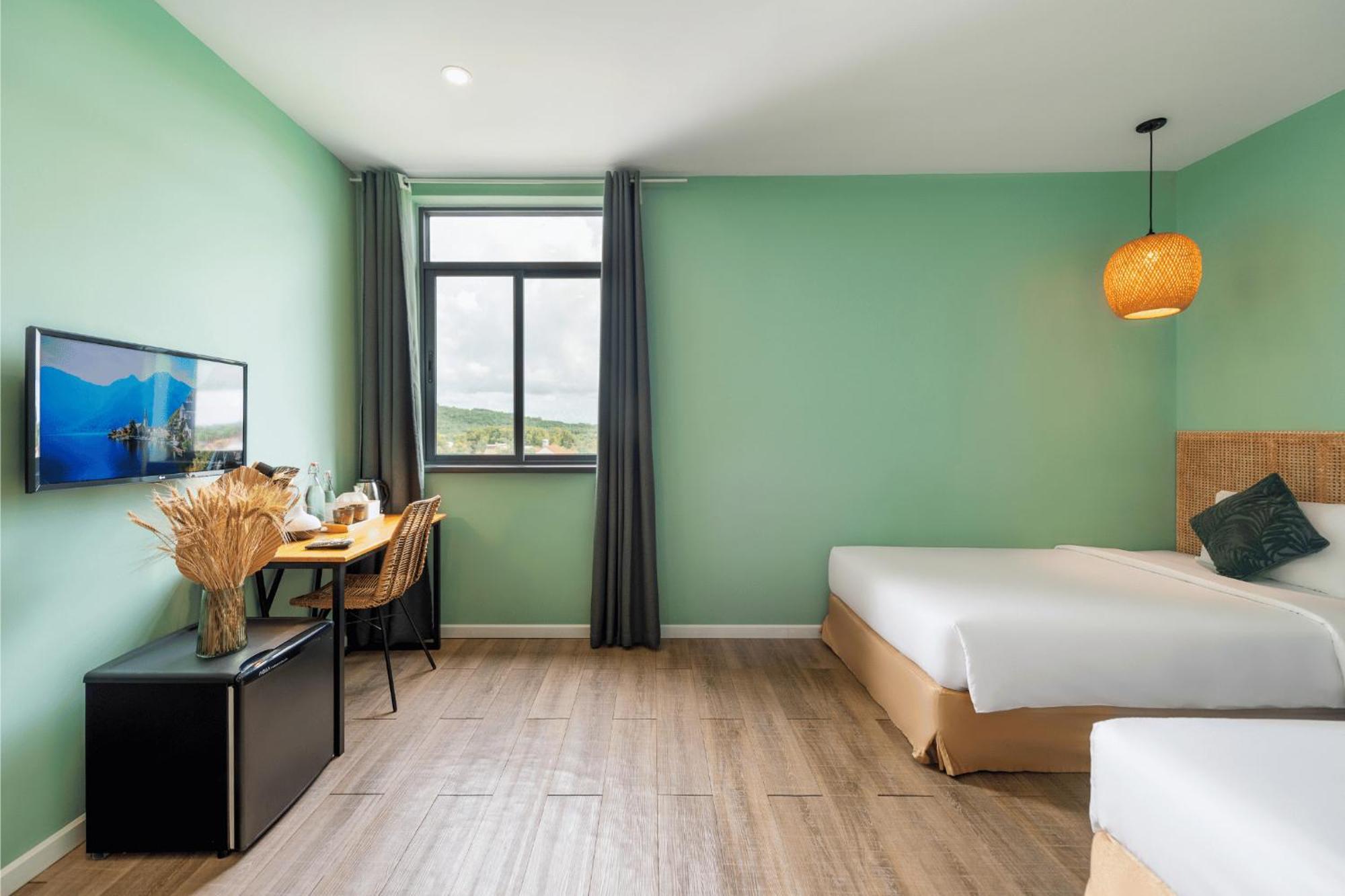 Leaf Hotel Duong Dong Exterior foto
