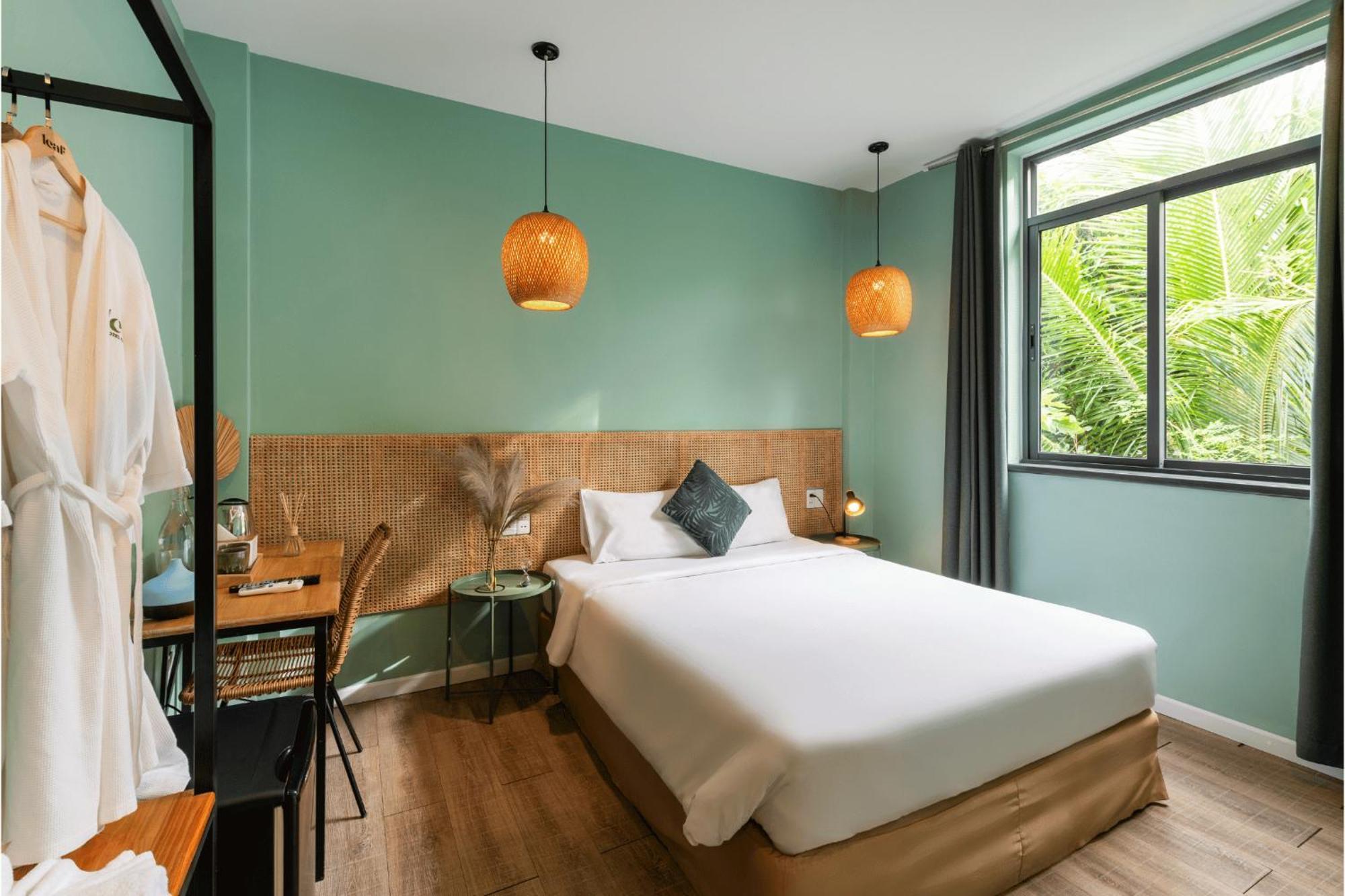 Leaf Hotel Duong Dong Exterior foto