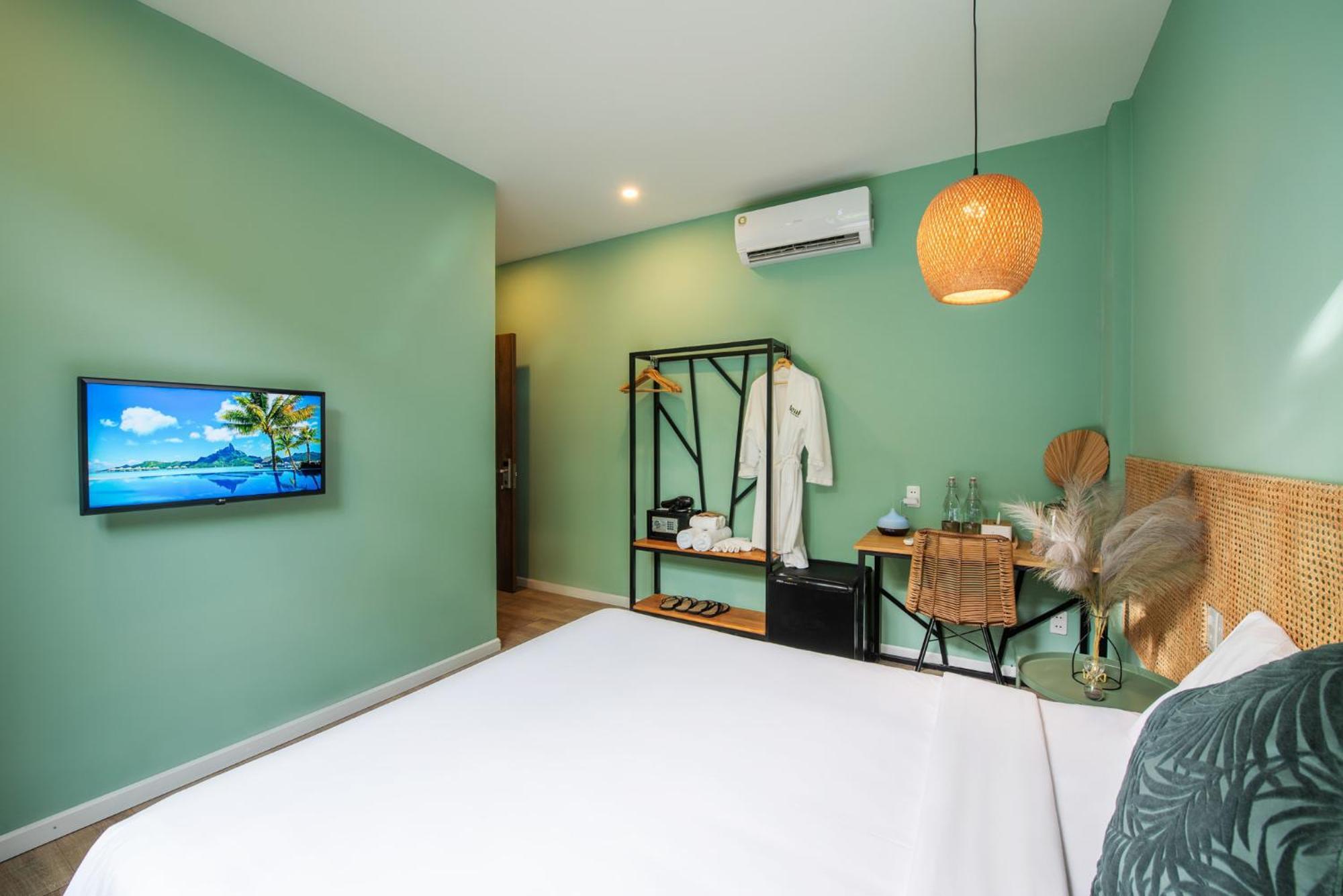 Leaf Hotel Duong Dong Exterior foto